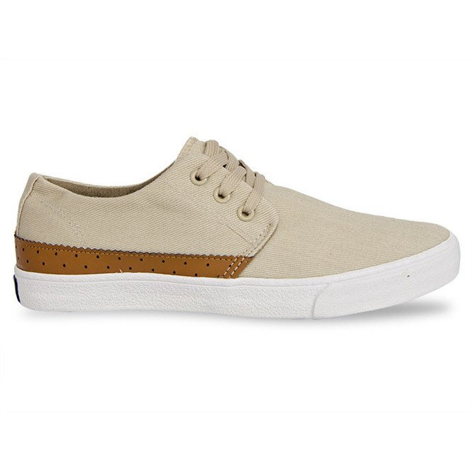 Textil Casual Sneakers Y010 Khaki mångfärgad kaki