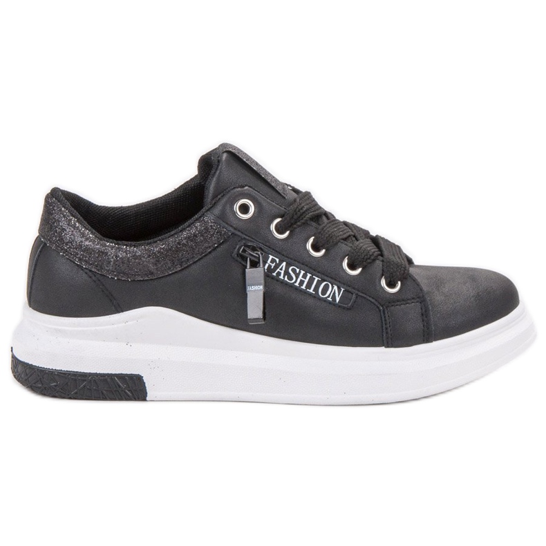 SHELOVET Mode sportskor svart