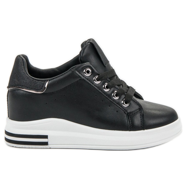 SHELOVET Wedge Sneakers svart