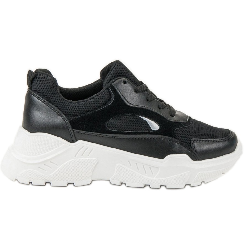SHELOVET Trendiga sneakers svart