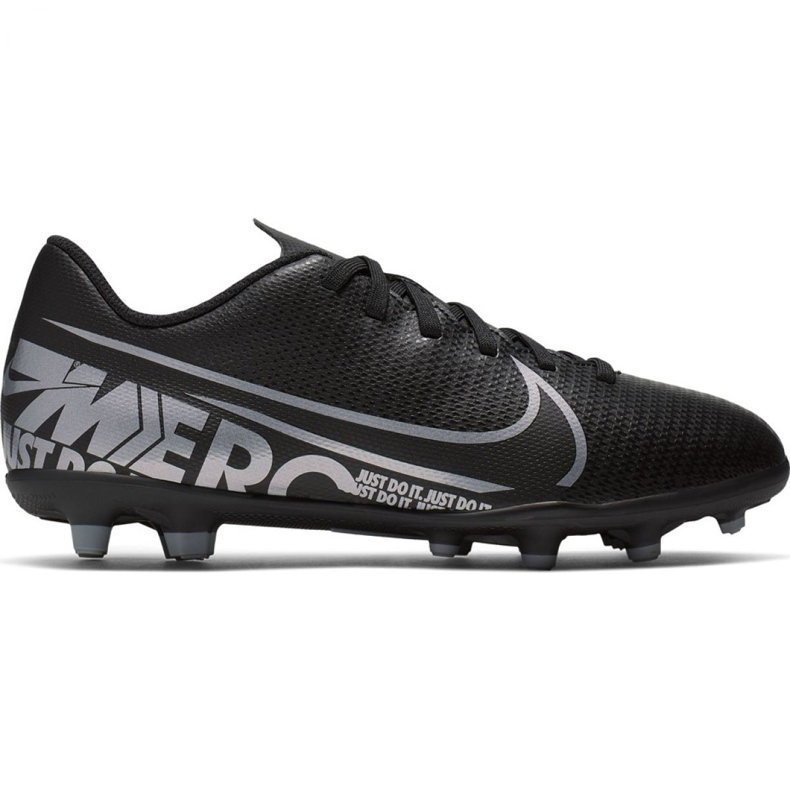 Nike Mercurial Vapor 13 Club FG / MG Jr AT8161 001 fotbollsskor svart