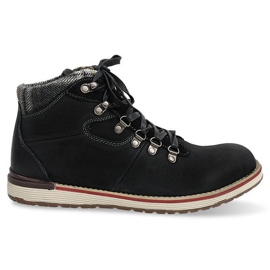 Warm High Boots SH23 Black svart