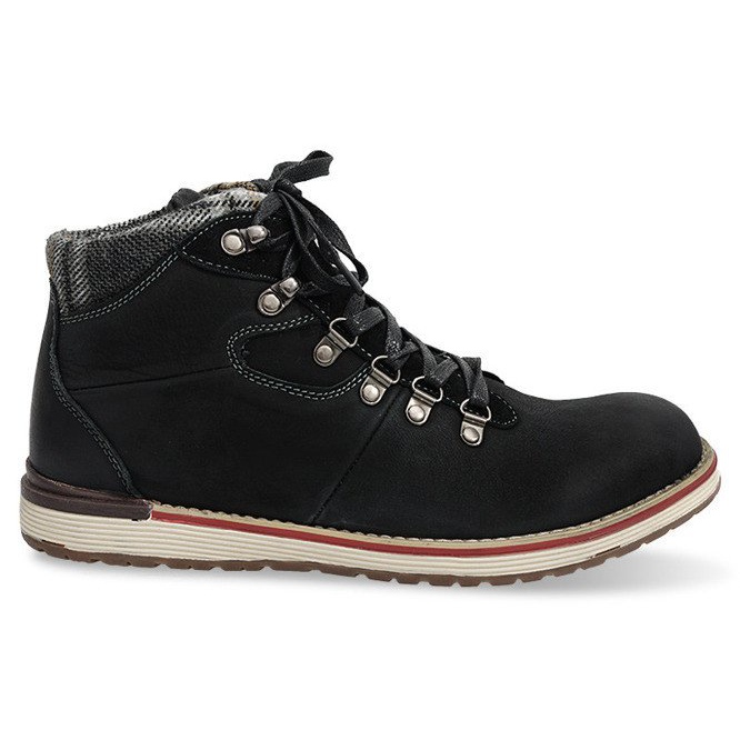 Warm High Boots SH23 Black svart