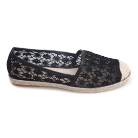Ballerinas Espadrilles YBS136 Svart