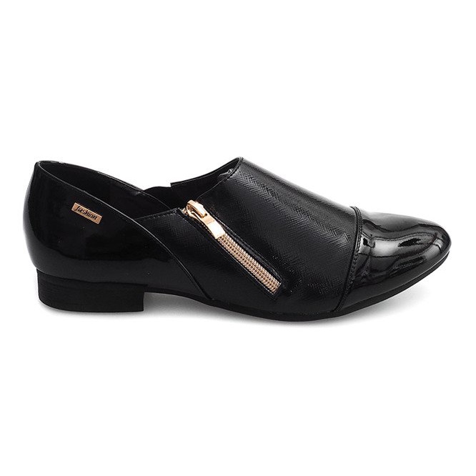Classic Slip-On Shoes TL1246 Svart