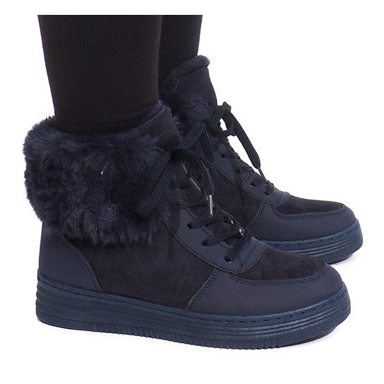 Välisolerade stövlar R138 Marinblå