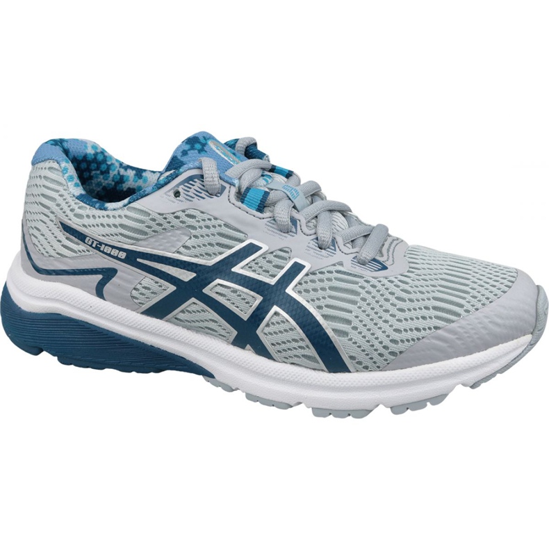 Löparskor Asics GT-1000 8 Gs Jr 1014A092-020 grå mångfärgad