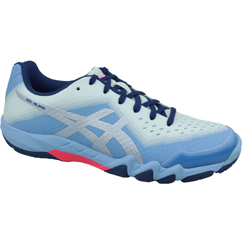 Asics Gel-Blade 6 W R753N-400 squashsko blå blå