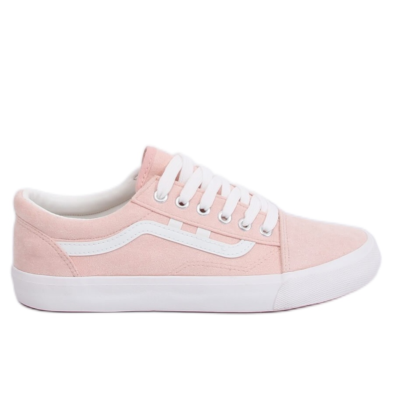 Rosa kvinnors sneakers B70A PINK / WHITE