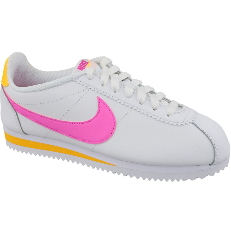 Nike Classic Cortez Leather W 807471-112 skor vit