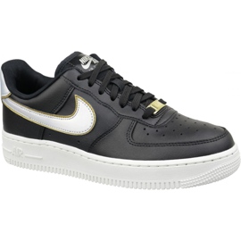 Nike Air Force 1 '07 Metallic W AR0642-002 skor svart