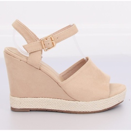 Sandaler beige kilar FD-5M14 Beige Ii Gat
