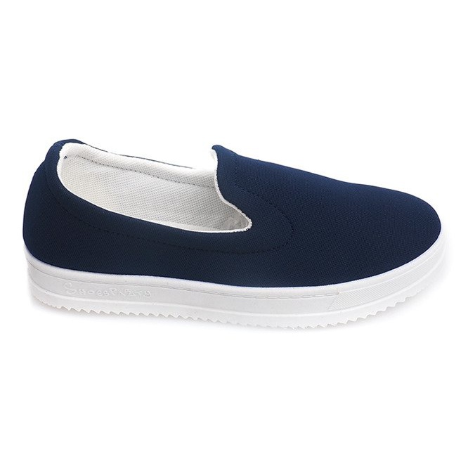 Sneakers Slip On M011 Marinblå