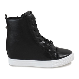Svarta klassiska wedge sneakers DD476-1