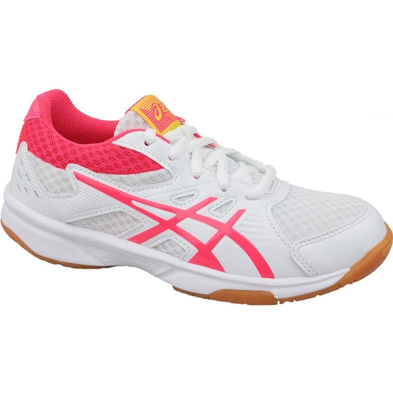 Asics Upcourt 3 Gs Jr 1074A005-104 volleybollskor mångfärgad vit