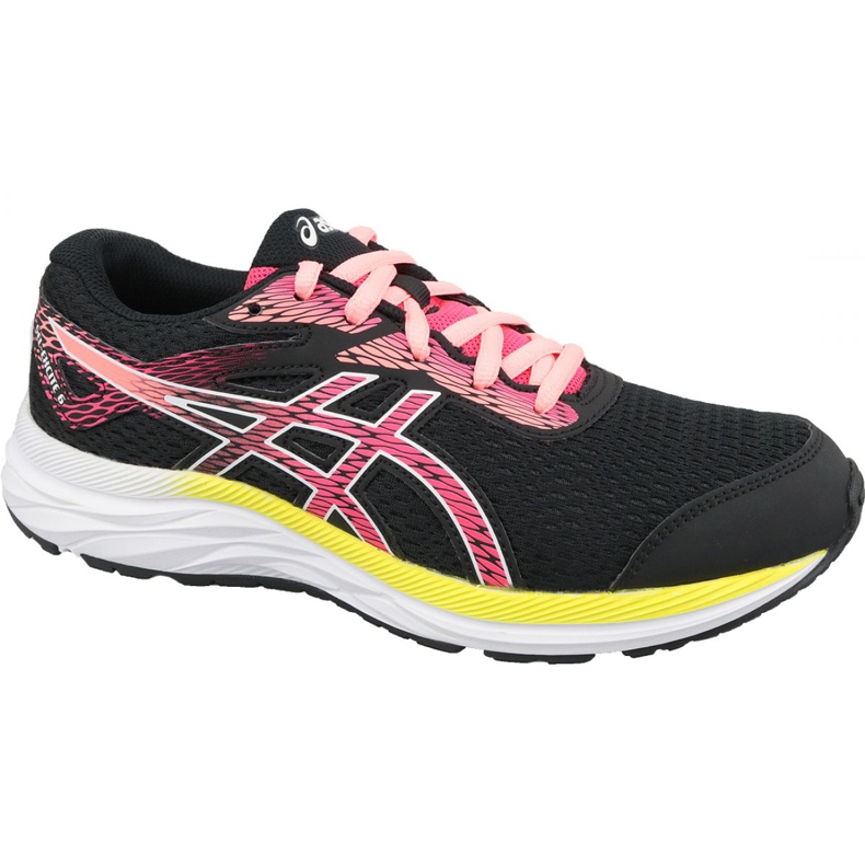Löparskor Asics Gel-Excite 6 Gs Jr 1014A079-002 svart rosa