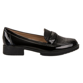 Bestelle Lackerade loafers svart