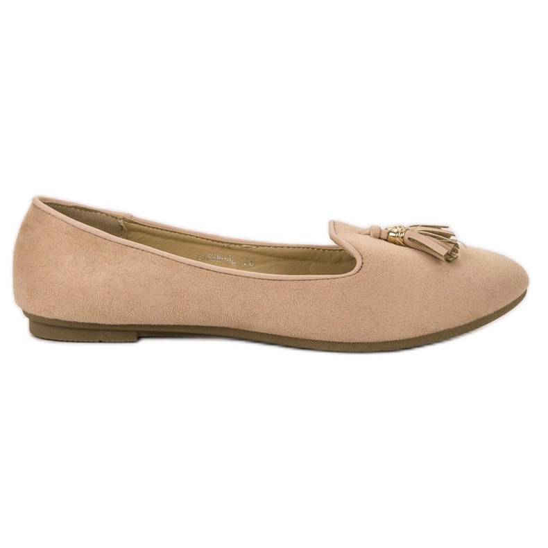 Queentina Herrar med utkanter brun