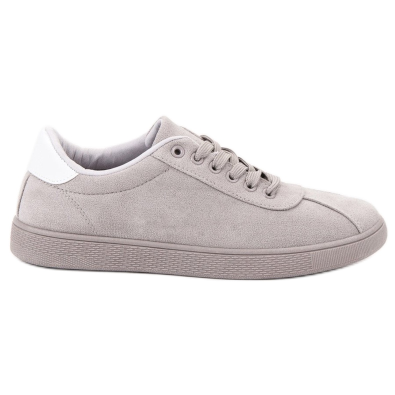 Ideal Shoes Grå snörskor