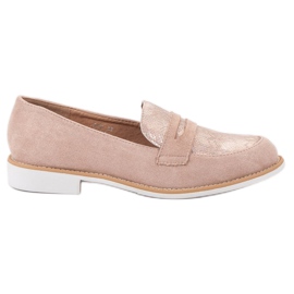 Bestelle Rosa Snake Print Loafers