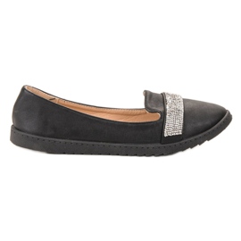 Queentina Herrar med kristaller svart