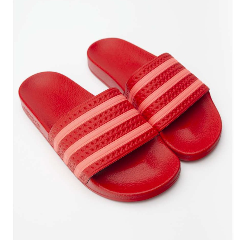 Adidas Adilette W 185 Scarlet Flash Röd Scarlet