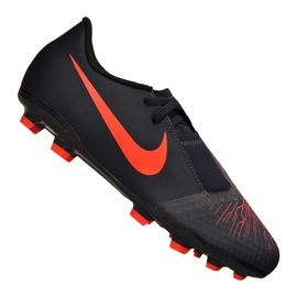 Nike Jr Phantom Vnm Academy Fg Jr AO0362-440 fotbollsskor svart svart