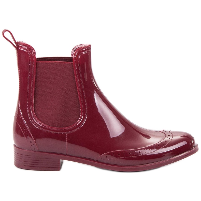 Kayla Maroon galoshes röd