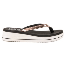 SHELOVET Kil flip-flops gul