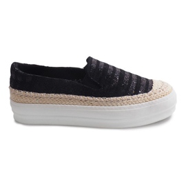 Sneakers Espadrilles GH001 Svart