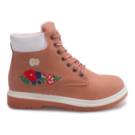 Warm Timber Boots SJ1669-3 Rosa