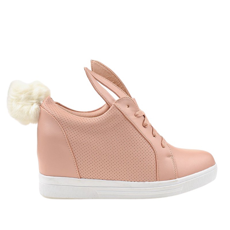 Rosa sneakers på kilkaninerna H6211-11