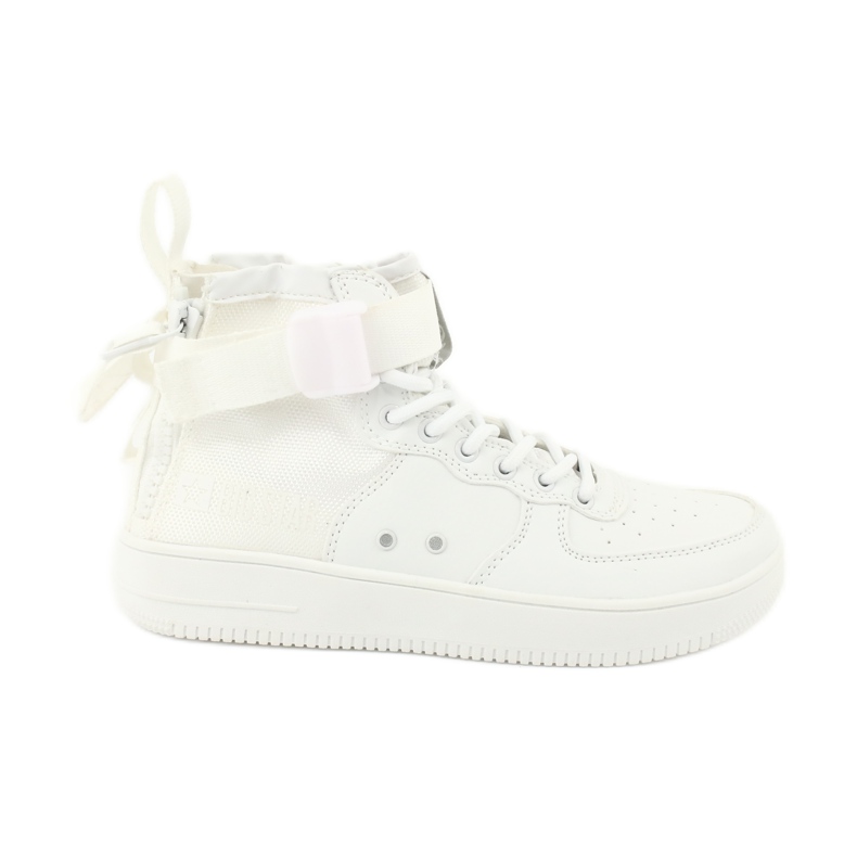 Big Star High Eco-Leather Sneakers Białurówka White vit
