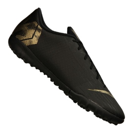 Nike VaporX 12 Academy Tf M AH7384-077 fotbollsskor svart svart