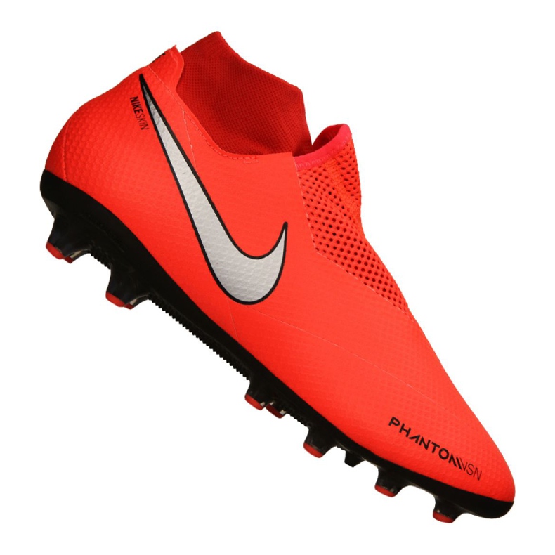 Nike Phantom Vsn Pro Df AG-Pro M AO3089-600 fotbollsskor orange orange