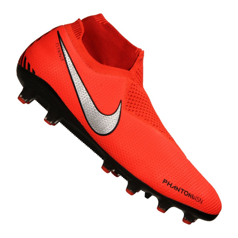 Nike Phantom Vsn Elite Df AG-Pro M AO3261-600 fotbollsskor orange röd