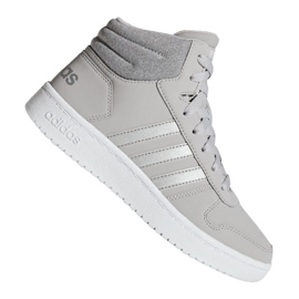 Adidas Hoops Mid 2.0 K Jr F35796 skor grå