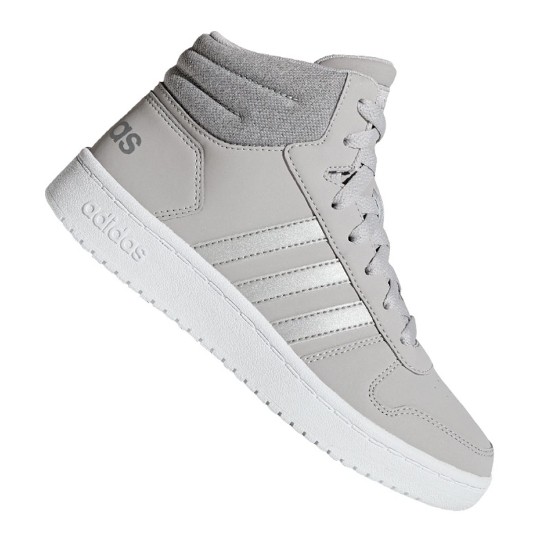Adidas Hoops Mid 2.0 K Jr F35796 skor grå