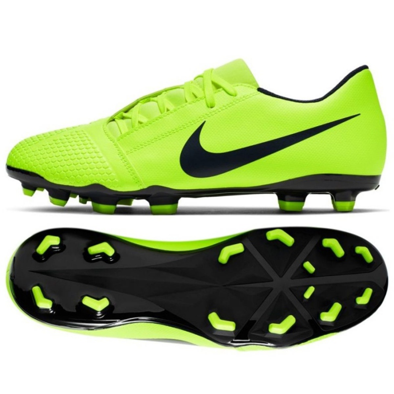 Nike Phantom Venom Club Fg M AO0577 717 gröna skor