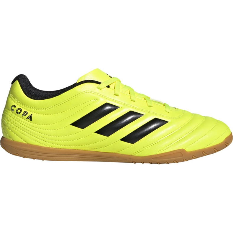 Adidas Copa 19.4 In M F35487 fotbollsskor svart gul