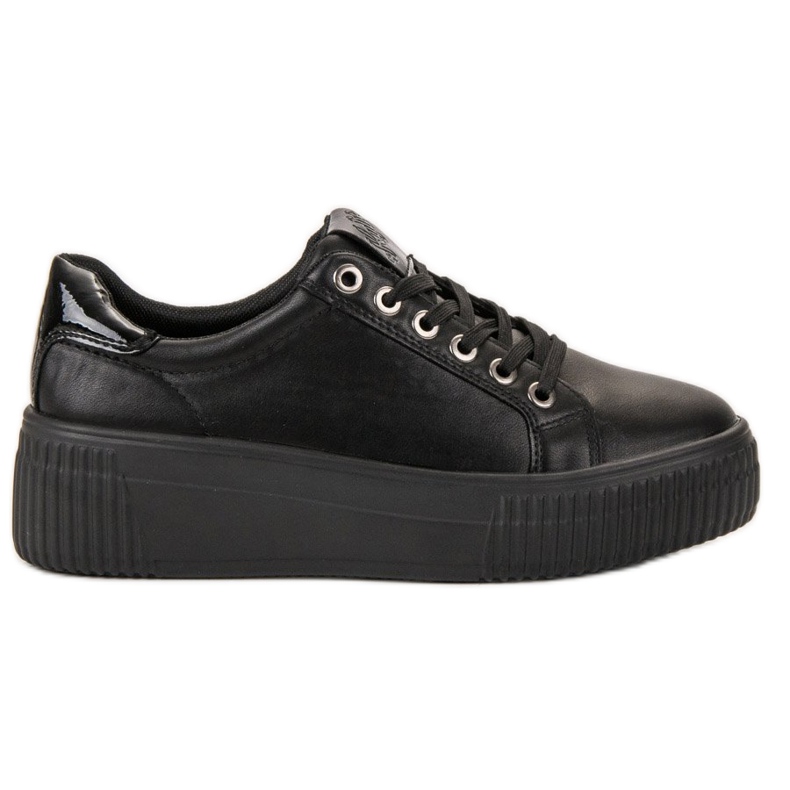 Kylie Sportskor På Plattformen svart