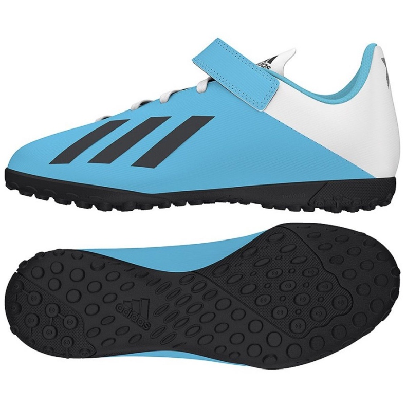Adidas X 19.4 H&amp;L Tf Jr EF9126 blå skor