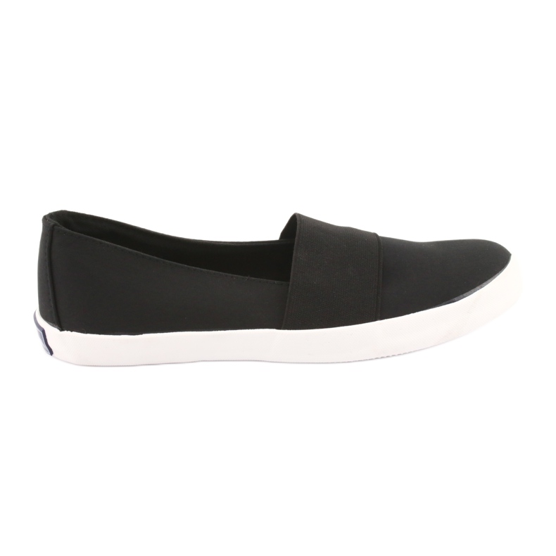 Svarta American Club slip-on sneakers