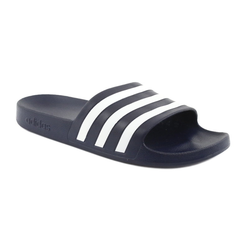 Adidas Adilette Aqua M F35542 tofflor vit marinblå