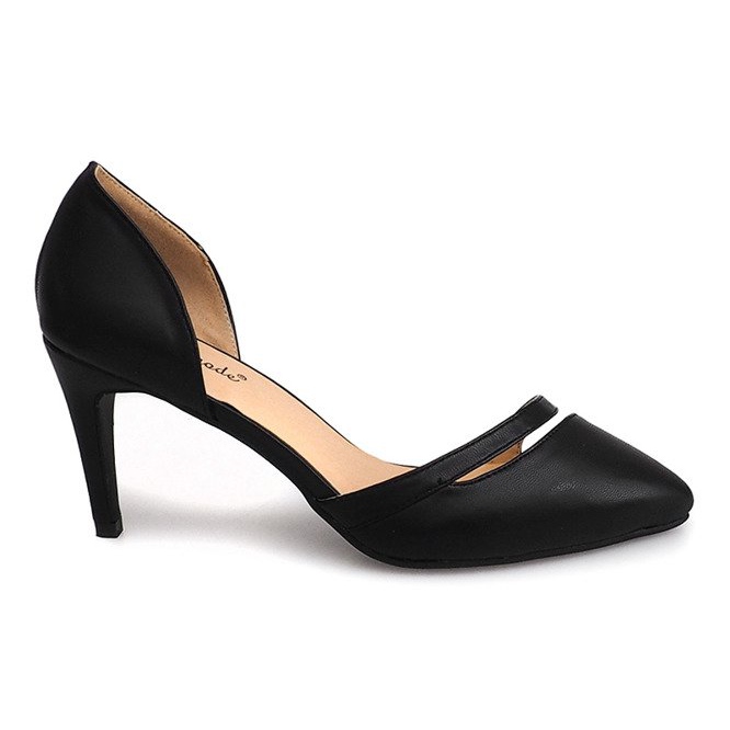 Open Heels 50737 Svart
