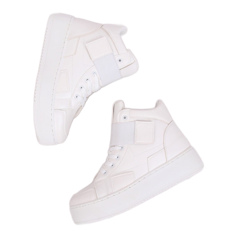 Vita sneakers LA55 Vit