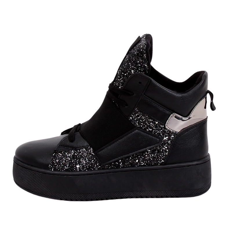 Svarta sneakers LA56 Svart