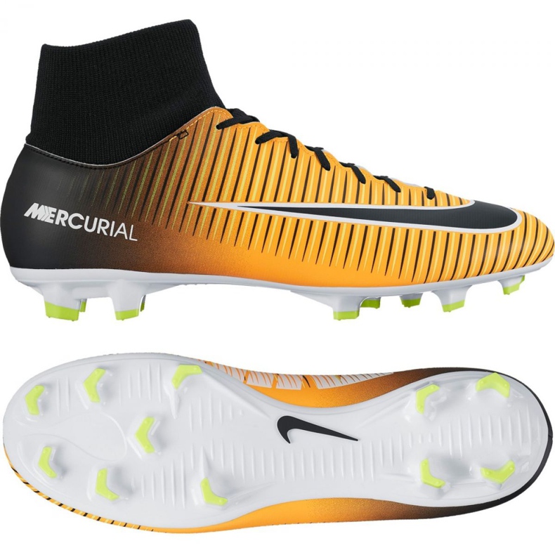 Nike Mercurial Victory Vi Df Fg M 903 609 801 sko orange gul