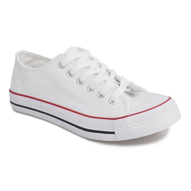 Konverterar HC083 vita sneakers