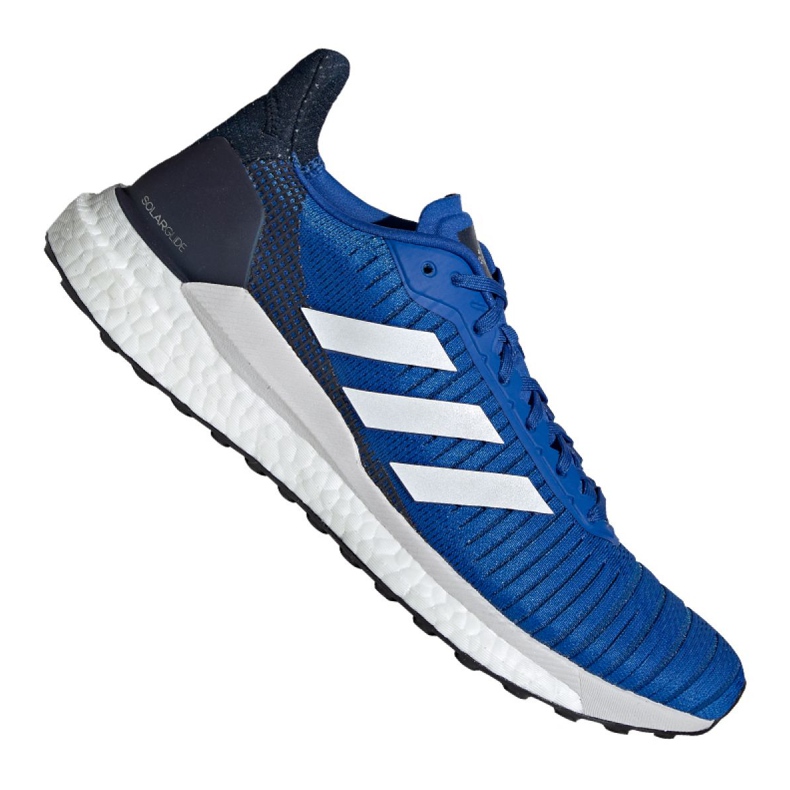 Löparskor adidas Solar Glide 19 M F34099 blå